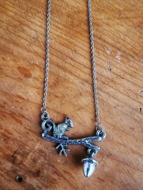 Squirrel Necklace